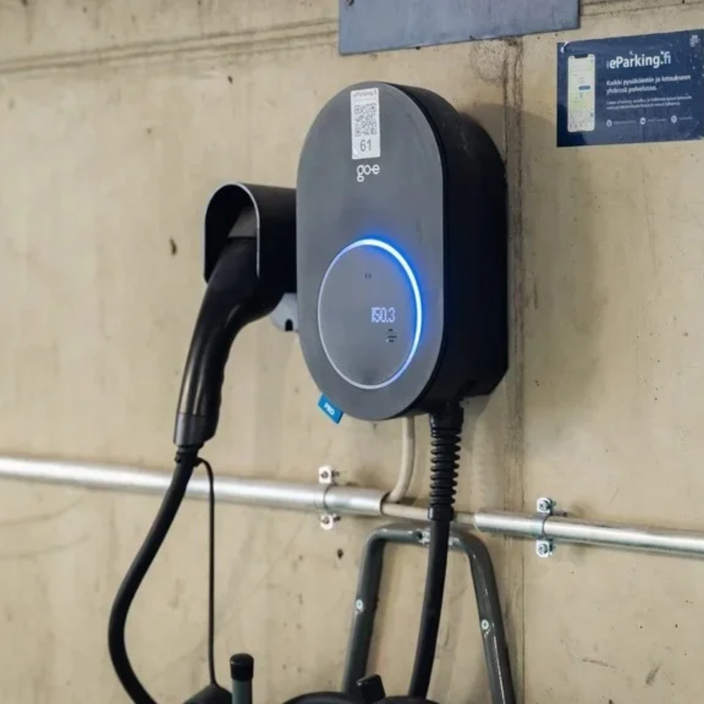 go-e & eParking - Sähköautonlataus osaksi kiinteistön ekosysteemiä