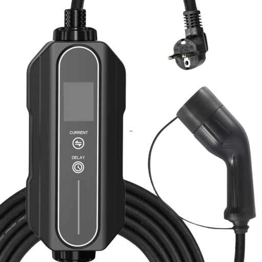 Nordic Plug Latauslaitteet ToGo Mini - Kannettava sähköauton latauslaite pistorasiaan, 6-16A säädettävä